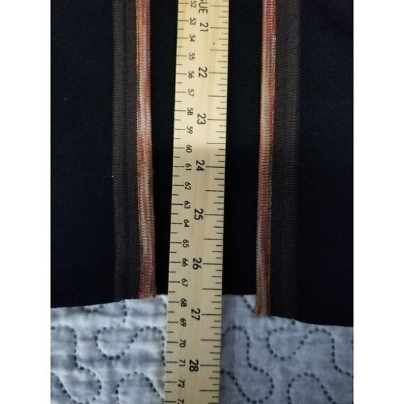 Exclusively Misook Open Front Cardigan Brown Small - Picture 6 of 6